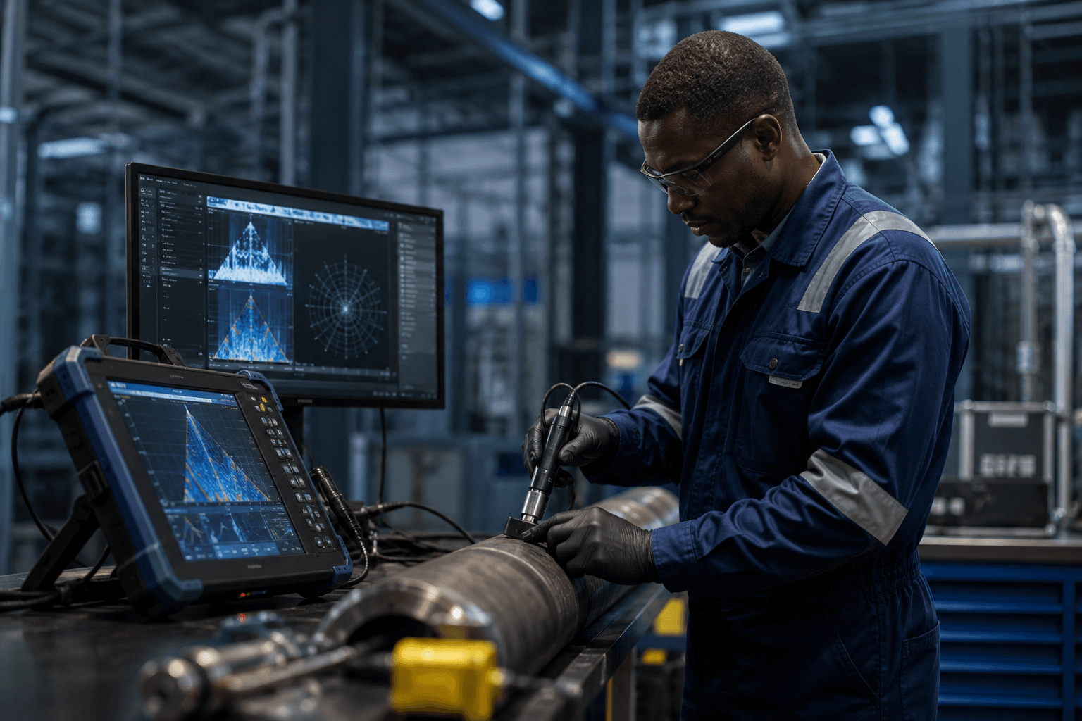 Advanced NDT lab and equipment